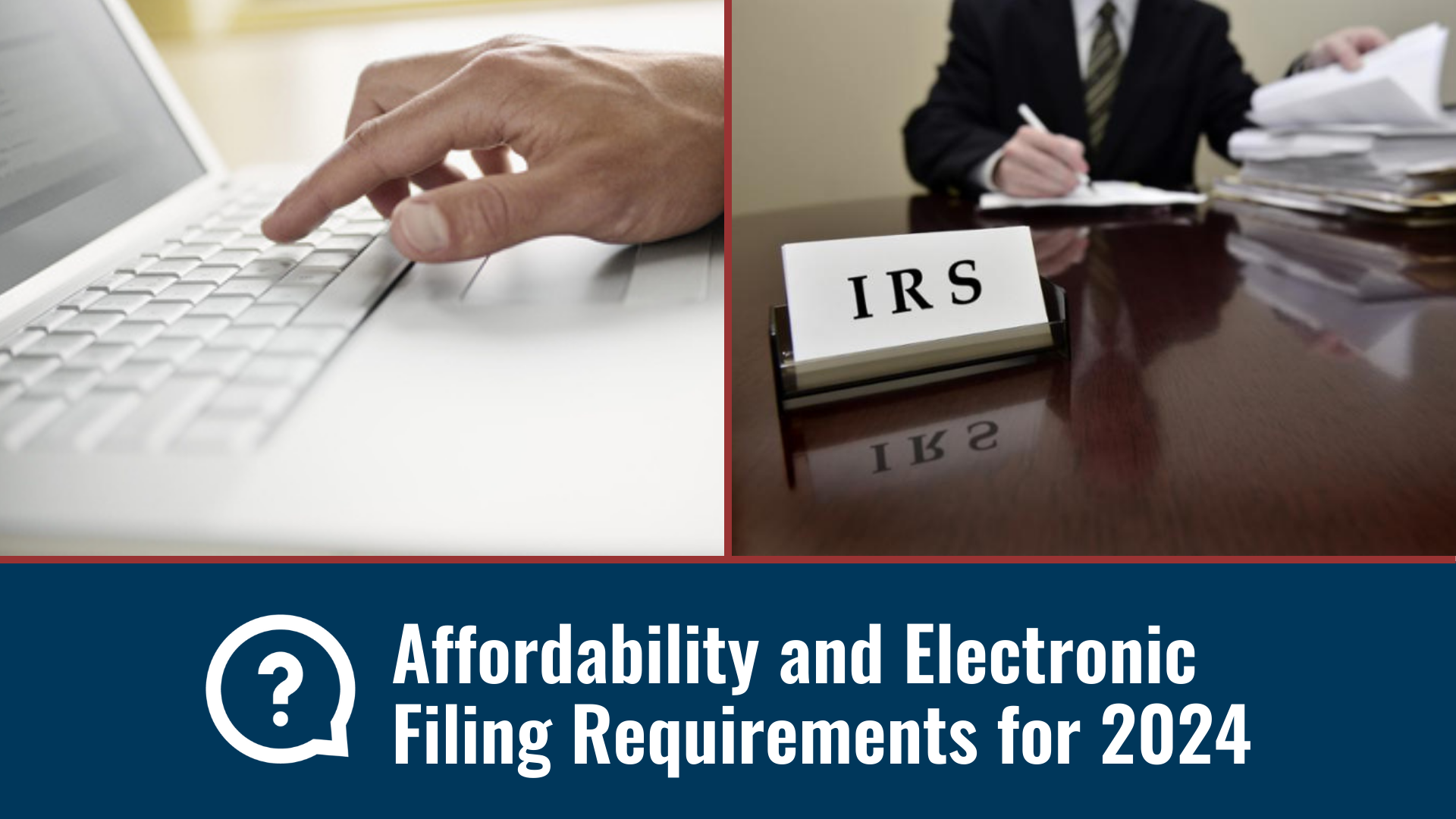 Question of the Day Affordability and Electronic Filing Requirements